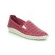Roselli Comfort Slip On Shoes - Fuchsia Leather - 2020/21 GEMMA