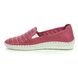 Roselli Comfort Slip On Shoes - Fuchsia Leather - 2020/21 GEMMA
