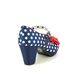 Ruby Shoo High-heeled Shoes - Navy Spot - 09224/70 CRYSTAL