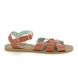 Salt Water Flat Sandals - Tan Leather  - 80011 ORIGINAL