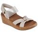 Skechers Wedge Sandals - Natural - 119350 ARCH FIT BEVERLEE