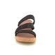 Skechers Wedge Sandals - Black - 119548 ARCH FIT BEVERLEE
