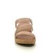 Skechers Wedge Sandals - Rose gold - 119548 ARCH FIT BEVERLEE
