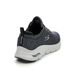 Skechers Trainers - Black grey - 232301 ARCH FIT MENS BUNGEE
