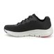 Skechers Trainers - Black - 232303 ARCH FIT MENS LACE