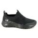 Skechers Trainers - Black - 149717 ARCH FIT SLIP ON X STRAP