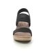Skechers Wedge Sandals - Black - 119571 BEVERLEE LUCK