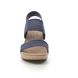Skechers Wedge Sandals - Navy - 119571 BEVERLEE LUCK