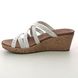 Skechers Wedge Sandals - White - 31714 BEVERLEE TIGER POSSE