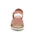 Skechers Wedge Sandals - Tan - 114143 BOBS DESERT
