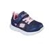 Skechers Girls Trainers - Navy Pink - 302107N COMFY FLEX INF