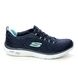 Skechers Trainers - Navy - 12825 EMPIRE DELUX SPOTTED RELAXED