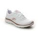 Skechers Trainers - White Rose gold - 149303 FLEX APPEAL 4.0