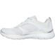 Skechers Trainers - White Silver - 150202 Flex Appeal 5.0 Fresh Touch