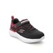 Skechers Trainers - Black Red - 405102L GO RUN 400 BUNGEE