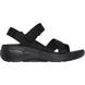 Skechers Comfortable Sandals - Black - 140808 Go Walk Arch Fit Sandal Attract