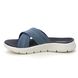 Skechers Slide Sandals - Navy - 141420 GO WALK FLEX SANDAL