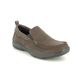 Skechers Slip-on Shoes - Dark brown - 64858 HARPER FORDE