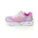 Skechers Girls Trainers - Silver hot pink - 302088N HEART LIGHTS INF