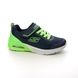 Skechers Trainers - Navy Lime - 403773L MICROSPEC MAX