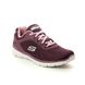 Skechers Trainers - Burgundy Pink - 13059 MOVING FAST FL