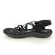 Skechers Walking Sandals - Black - 163112 REGGAE SLIM