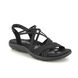 Skechers Walking Sandals - Black - 163185 REGGAE SLIM SUNNYSIDE