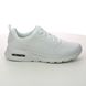 Skechers Trainers - White Silver - 149948 SKECH AIR COURT