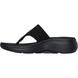 Skechers Toe Post Sandals - Black - 140803 Go Walk Arch Fit Sandal Spellbound