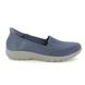 Skechers Comfort Slip On Shoes - Navy - 158698 SLIP INS REGGAE FEST
