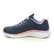 Skechers Girls Trainers - Navy - 302041L SOLAR FUSE PAINT POWER