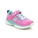 Skechers Girls Trainers - Pink Turquoise - 83017L SPARKLE SPINNER