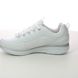 Skechers Trainers - White Silver - 12363 SYNERGY 2.0