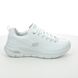 Skechers Trainers - White Silver - 149146 SYNERGY ARCHFIT