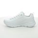 Skechers Trainers - White Silver - 149146 SYNERGY ARCHFIT