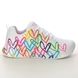 Skechers Trainers - White Multi - 177977 UNO GOLDCROWN