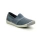 Softinos Comfort Slip On Shoes - Navy leather - P900497000 INO