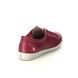 Softinos Lacing Shoes - Red leather - P900154/566 ISLA 154