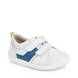 Start Rite Boys Toddler Shoes - WHITE LEATHER - 0818-46F MAZE