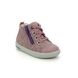 Superfit Toddler Girls Trainers - Pink suede - 1000360/5510 MOPPY ZIP
