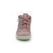 Superfit Toddler Girls Trainers - Pink suede - 1000360/5510 MOPPY ZIP