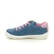 Superfit Girls Shoes - Blue Suede - 09108/80 TENSY 2.0