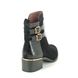 Tamaris Heeled Boots - Black Suede - 25344/25/098 BAKU