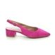 Tamaris Slingback Shoes - Fuchsia Suede - 29500/20/513 CAPONE 40