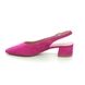 Tamaris Slingback Shoes - Fuchsia Suede - 29500/20/513 CAPONE 40