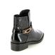 Tamaris Ankle Boots - Black patent - 25365/41/018 FJELLA BUCKLE