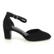 Tamaris Court Shoes - Black Suede - 2240142001 GALA DAENERYS