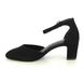 Tamaris Court Shoes - Black Suede - 2240142001 GALA DAENERYS