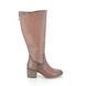 Tamaris Knee-high Boots - Tan Leather  - 25604/25/449 KATELYN WIDE CALF