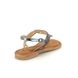 Tamaris Flat Sandals - Navy Leather - 28115/22/884 LENA